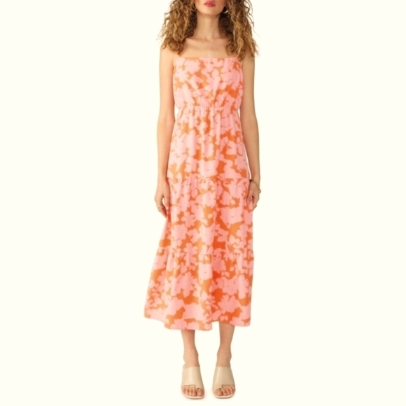 NWT Social Standard by Sanctuary Coral Pink maxi dress Sz XS - Picture 1 of 16